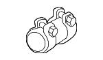 Exhaust clamp VAG 1K0 253 141 T