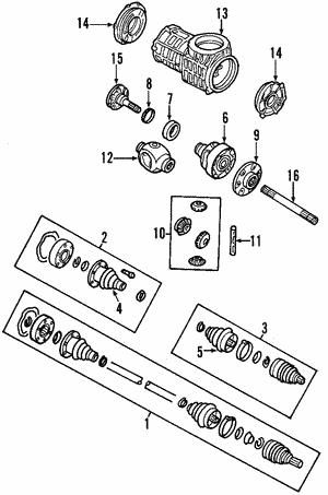 Oil seal VAG 02D 409 399