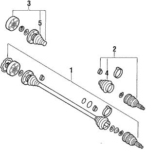 VAG 191 498 201 B Bellow, driveshaft 191498201B