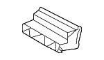 Air intake guide duct VAG 1K0 805 971 C 9B9