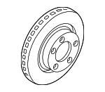 Vented brake disc, 1 pc VAG 8E0 615 301 Q