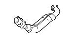VAG 021 253 091 G Exhaust pipe 021253091G