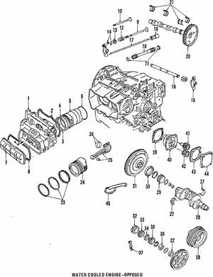 VAG 025 198 151 Piston Ring Kit 025198151