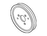 Pulley crankshaft VAG 059 145 255 G
