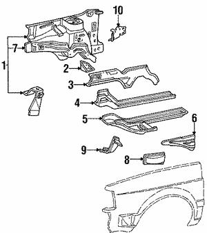 VAG 305 803 161 1 Holder, dryer 3058031611