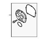 Lid belt leaf VAG 06K 103 269 F