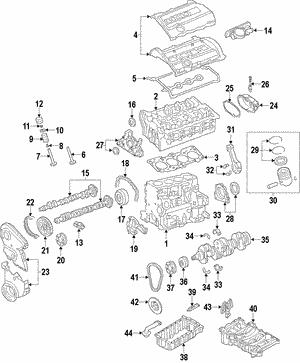 Camshaft adjustment valve VAG 06F 109 257 C