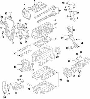 Camshaft VAG 06H 109 021 K