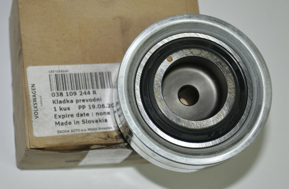 Timing belt tensioner pulley VAG 038 109 244 R