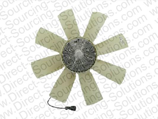 DSS 102279 Hub, engine cooling fan wheel 102279