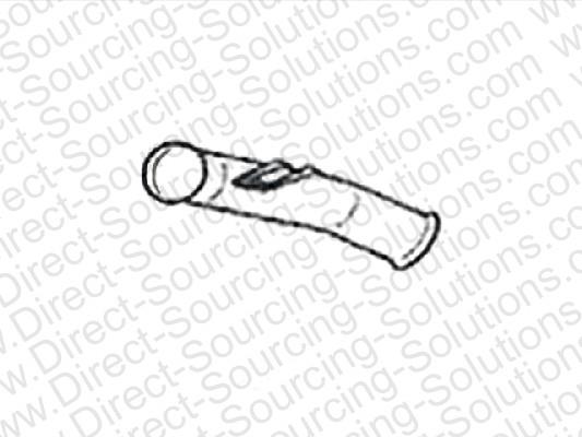 DSS 130043 Exhaust pipe 130043