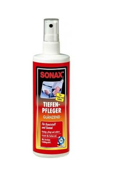 Sonax 380 041 Emulsion for deep care of plastic with a pleasant aroma, 300 ml 380041