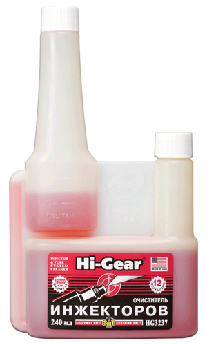 Hi-Gear HG3237 Hi-Gear SMT2 Fuel Injector and Gasoline Engine Fuel System Cleaner, 240 ml HG3237