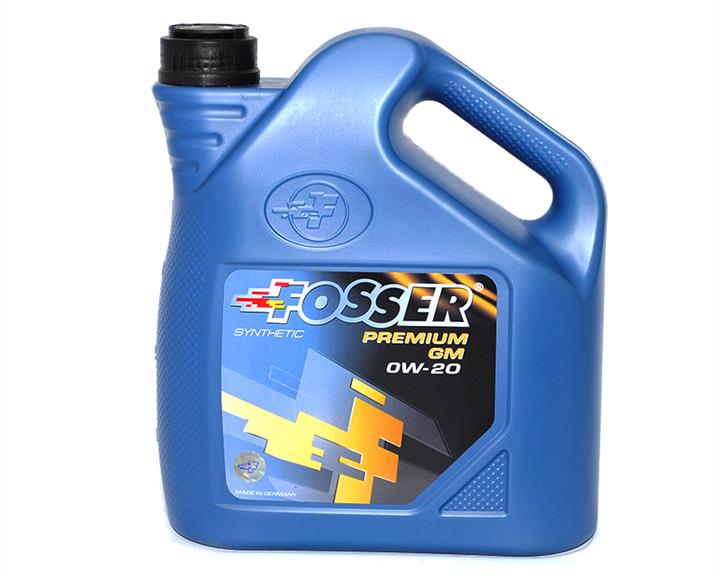 Fosser 10134L Engine oil FOSSER Premium GM 0W-20, 4L 10134L