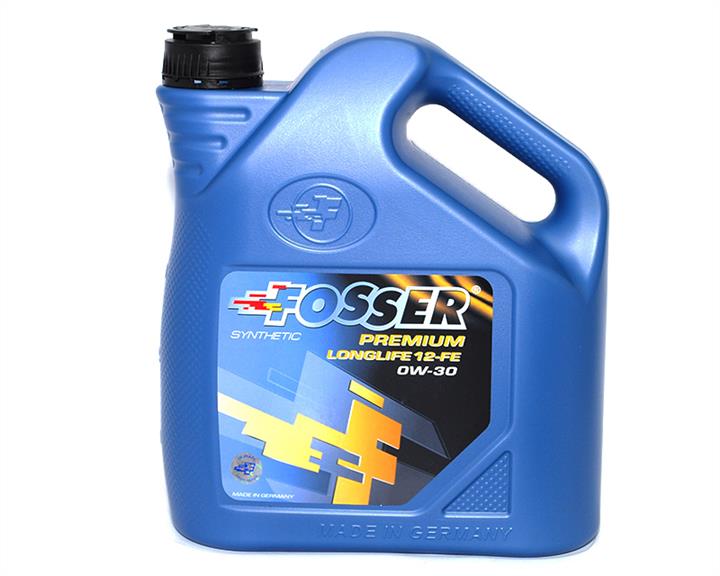 Fosser 10654L Engine oil FOSSER Premium Longlife 12-FE 0W-30, 4L 10654L