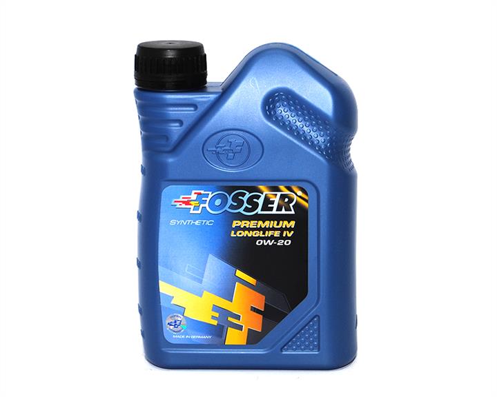 Fosser 10661L Engine oil FOSSER Premium Longlife IV 0W-20, 1L 10661L