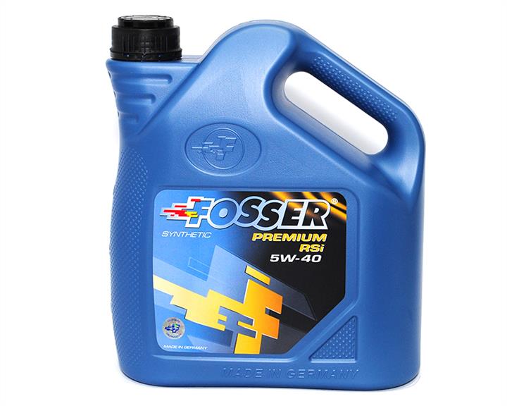 Fosser 10644L Engine oil FOSSER Premium RSi 5W-40, 4L 10644L