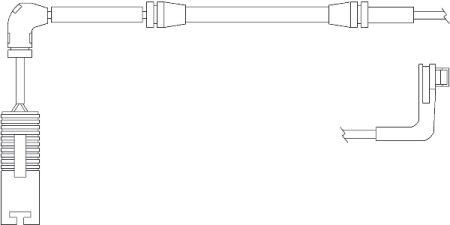 Brake pad wear sensor Quick brake WS 0219 A