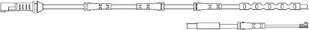 Brake pad wear sensor Quick brake WS 0306 A