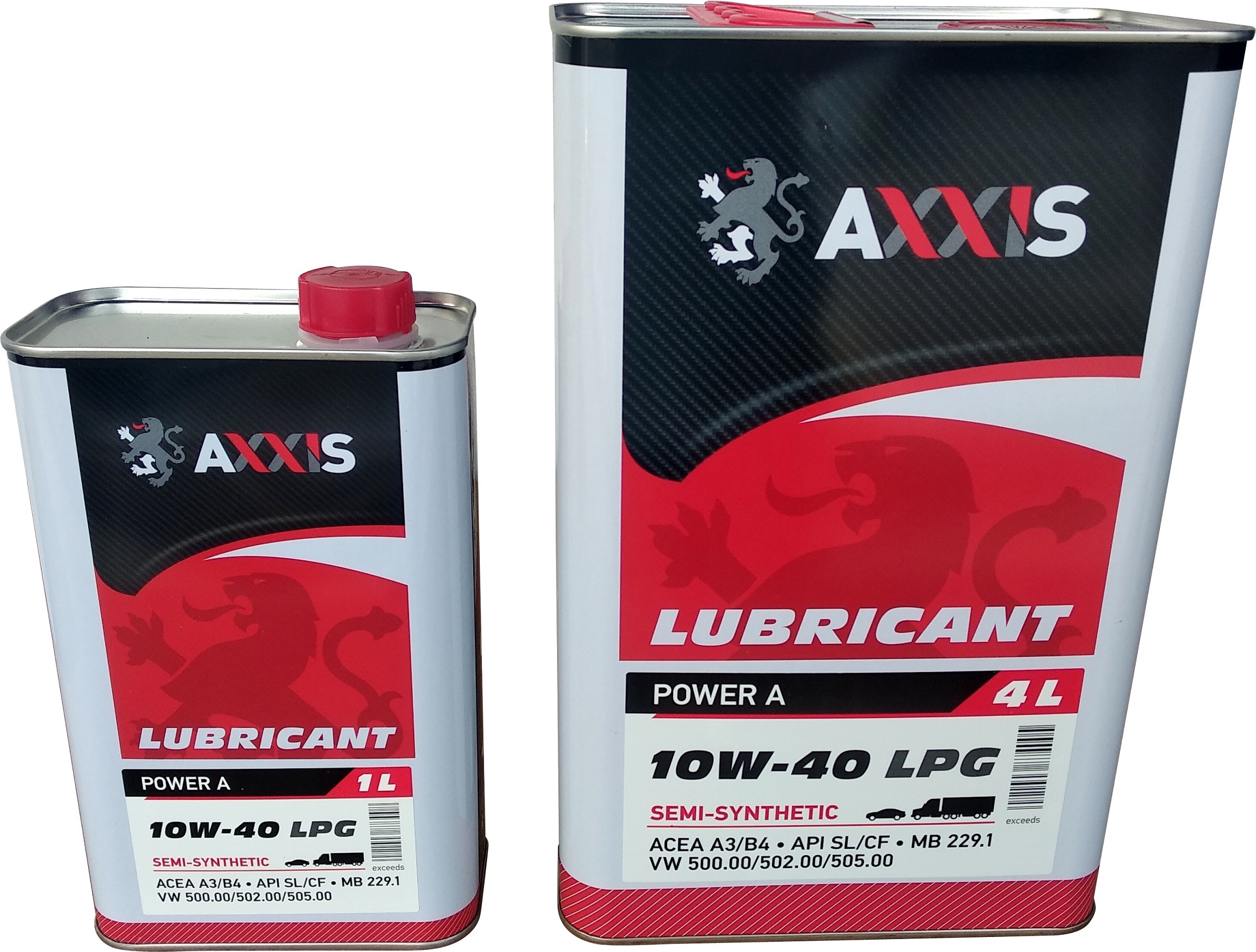 AXXIS 48021143275 Engine oil AXXIS 10W-40 LPG Power A, 4L + 1L 48021143275
