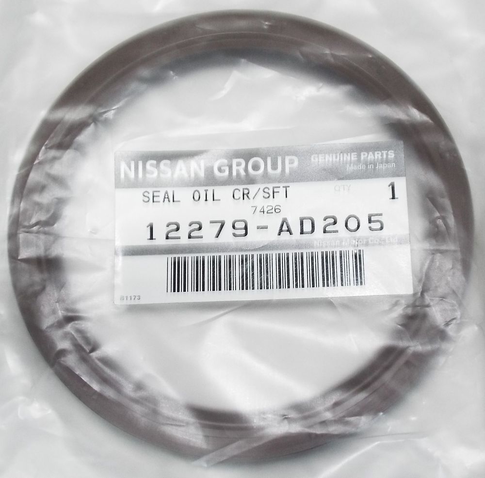 Nissan 12279-AD205 Seal-oil,crankshaft rear 12279AD205