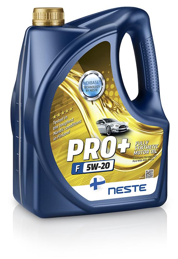 Neste 117645 Engine oil Neste Pro+ F 5W-20, 4L 117645
