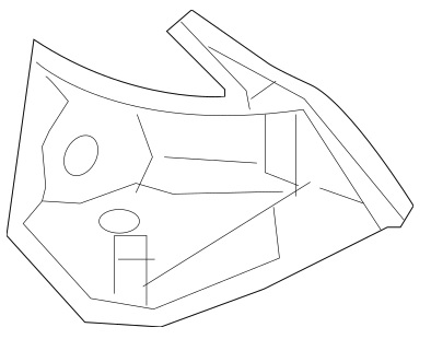 G81413TAMA Nissan rear lamp bracket