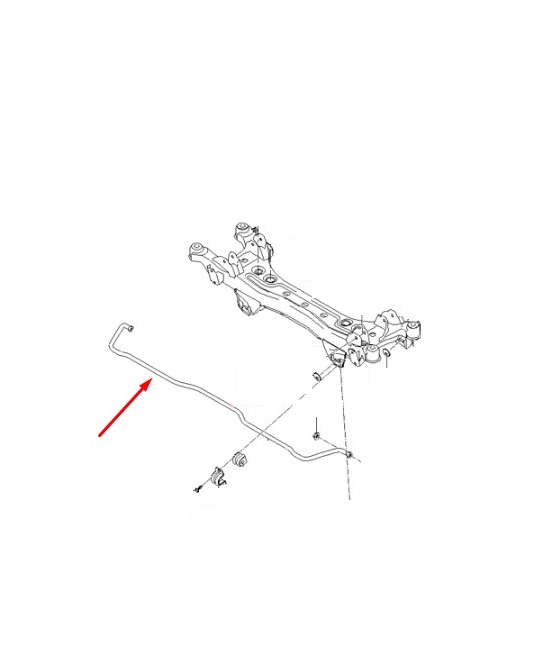 555103K200 Hyundai/Kia Rear stabilizer