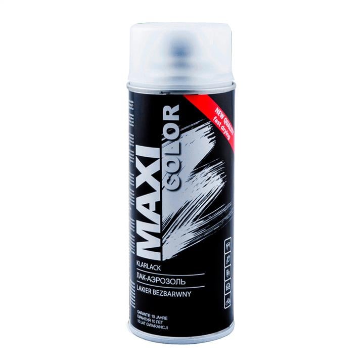 Maxi Color MX0006 Universal spray paint decorative varnish colorless mat, 400 ml MX0006