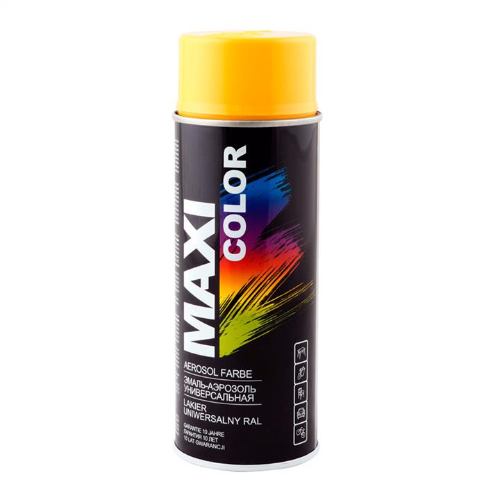 Maxi Color MX1004 Universal spray paint decorative golden yellow, 400 ml MX1004