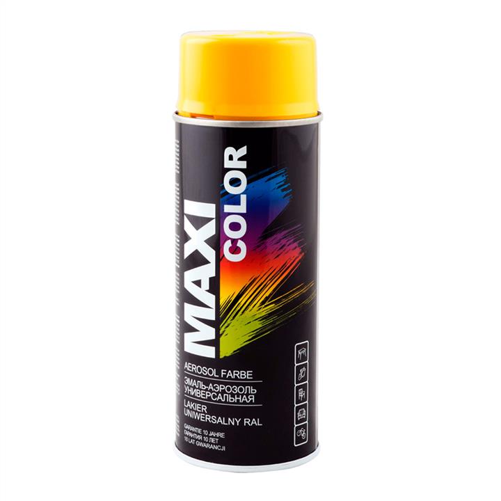 Maxi Color MX1021 Universal spray paint decorative yellow, 400 ml MX1021