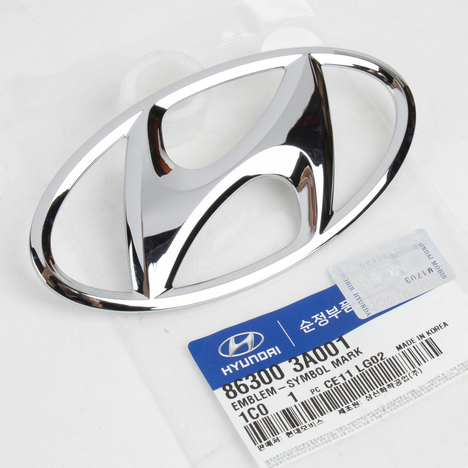 Hyundai/Kia 86300 3A001 Radiator lattice emblem (logo) 863003A001