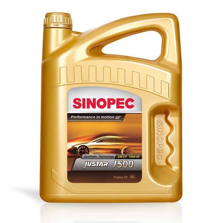 Sinopec 151040040 Engine oil Sinopec Justar J500 10W-40, 4L 151040040