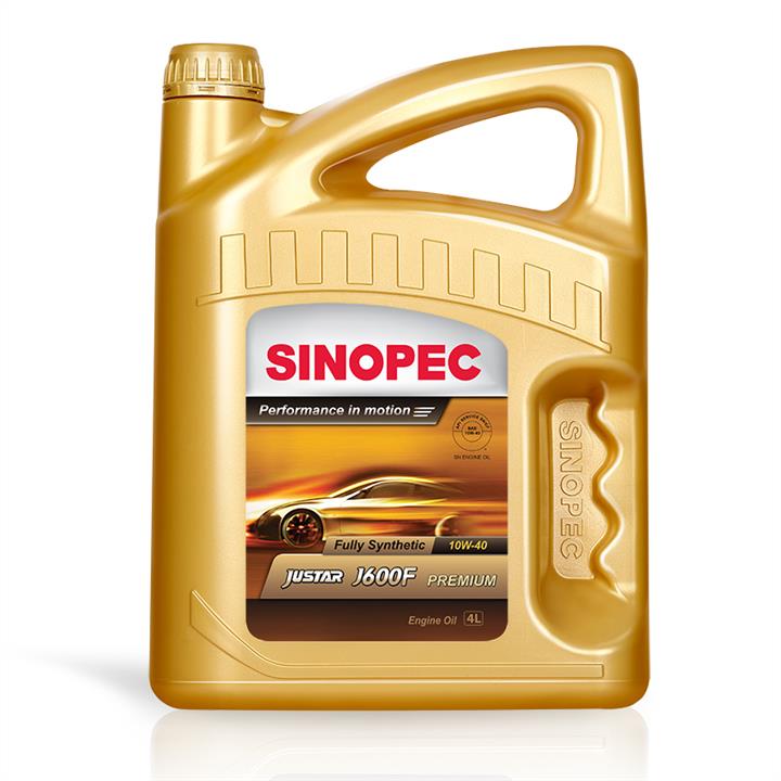 Sinopec 161041440 Engine oil Sinopec Justar J600F Premium 10W-40, 4L 161041440
