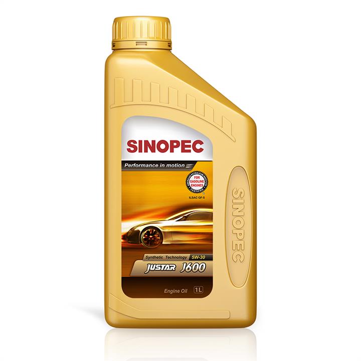 Sinopec 160530010 Engine oil Sinopec Justar J600 5W-30, 1L 160530010