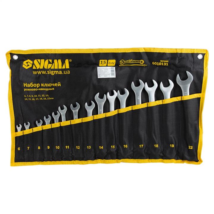 Sigma 6010131 Set of combined wrenches 6010131