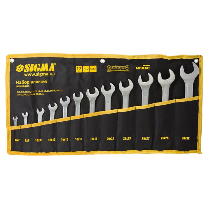 Sigma 6010341 Open end wrench set 6010341