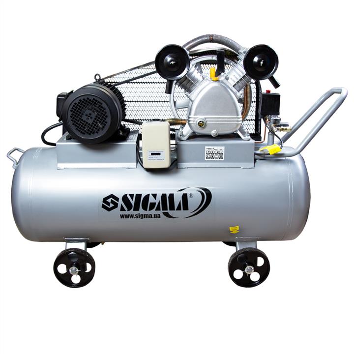 Sigma 7044631 Compressor belt two-cylinder 380V 4kW 700l / min 10bar 150l 7044631