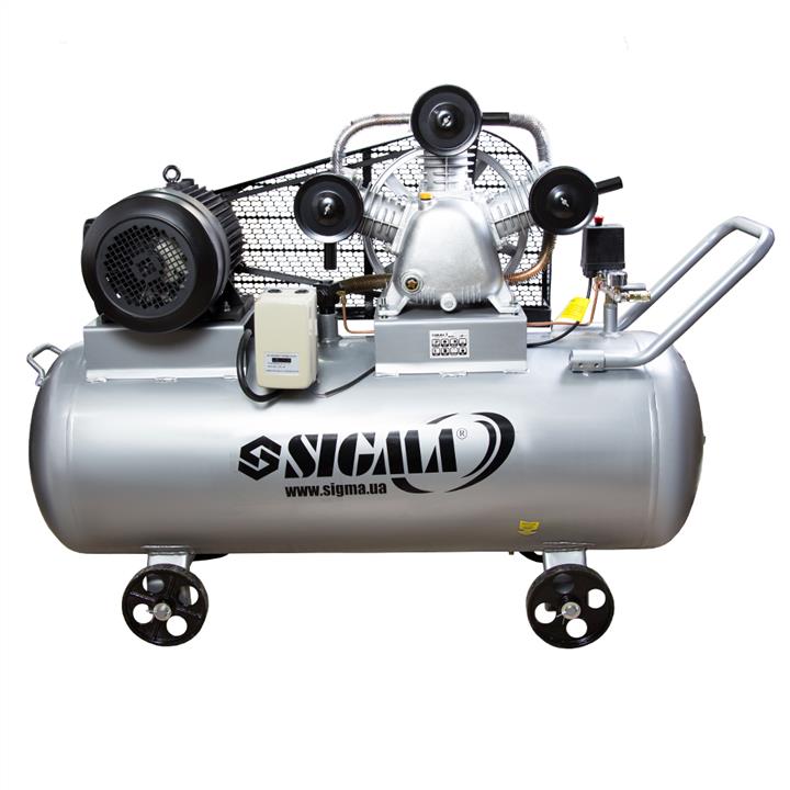 Sigma 7044761 Air compressor, piston, belt driven 7044761