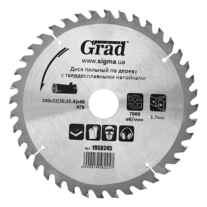 Grad 1958245 Wood saw blade with carbide tips 1958245