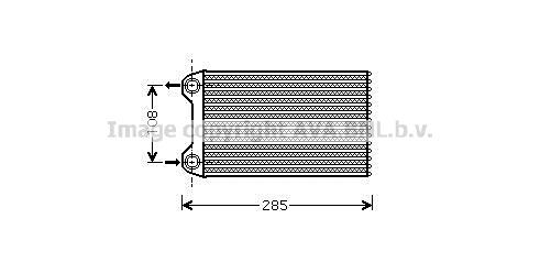 AVA AIA6254 Heat exchanger, interior heating AIA6254