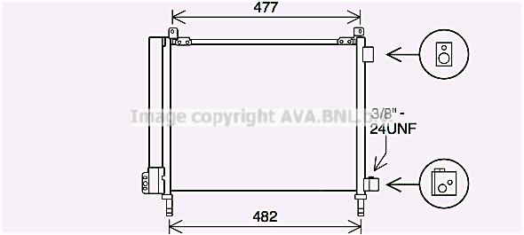 AVA DN5433D Condenser DN5433D