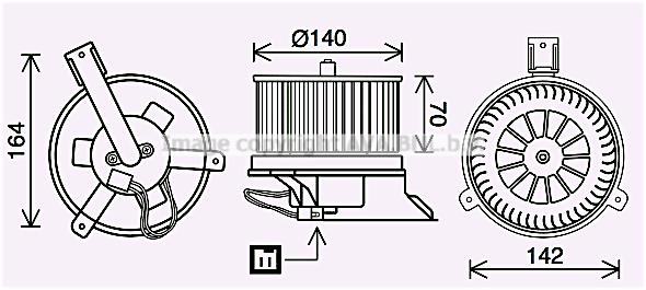 AVA DN8434 Electric motor DN8434