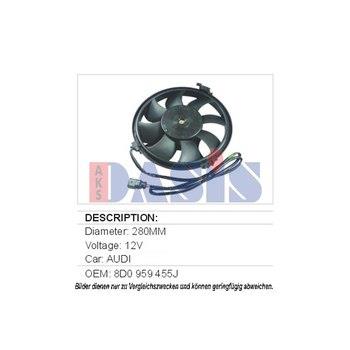 Dasis 048027N Hub, engine cooling fan wheel 048027N