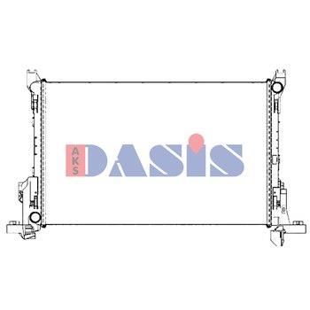 Dasis 180109N Radiator, engine cooling 180109N