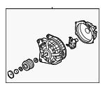 VAG 04B 903 023 A Alternator 04B903023A