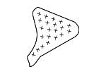 5C6881375J VAG Seat cushion