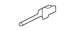 Door lock rod VAG 6E0 837 070
