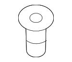 VAG 1K0 423 121 B Threaded Sleeve, air spring bellow 1K0423121B