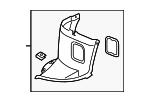 Inner wing panel VAG 5G0 805 911 AK